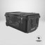 Pelican Case 1510 with foam Black lowpoly