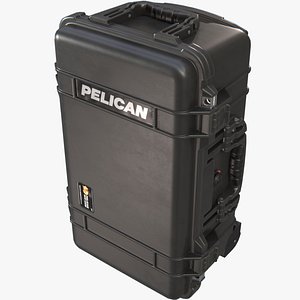 Pelican Case 1510 with foam Black lowpoly