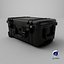 Pelican Case 1510 with foam Black lowpoly