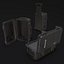 Pelican Case 1510 with foam Black lowpoly