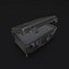 Pelican Case 1510 with foam Black lowpoly