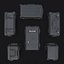 Pelican Case 1510 with foam Black lowpoly