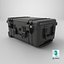 Pelican Case 1510 with foam Black lowpoly