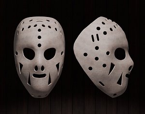 Goalie Mask Hockey 3D model