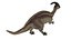 3D Parasaurolophus Dinosaur Rigged