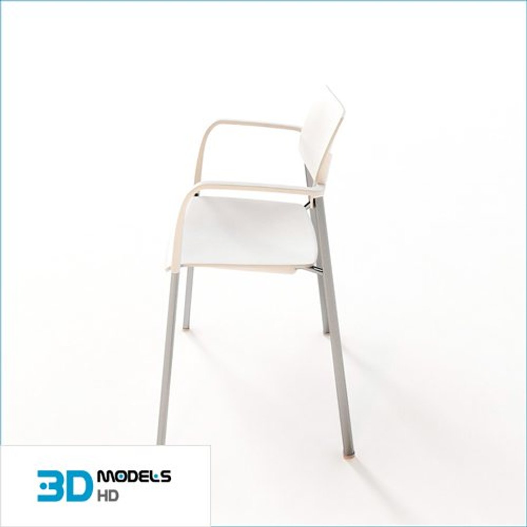 3d Meeting Hall Chair Model