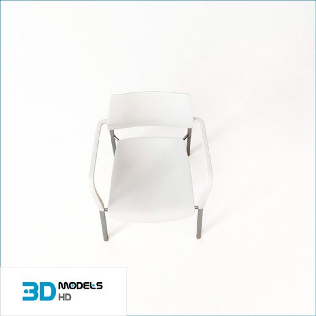 3d Meeting Hall Chair Model