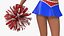 Dança Pompom Europeia Feminina