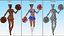 Dança Pompom Europeia Feminina