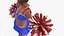 Dança Pompom Europeia Feminina