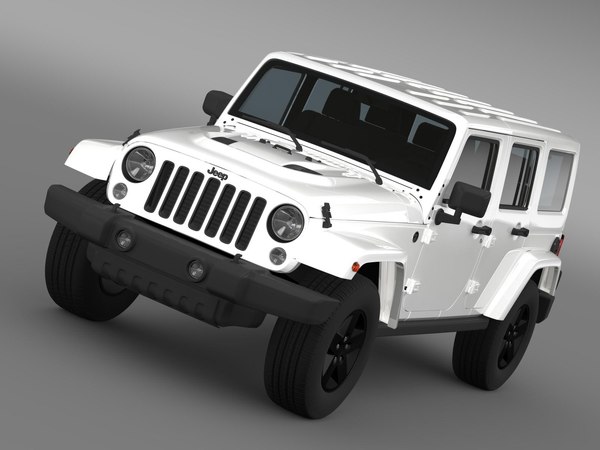 3d jeep wrangler unlimited x model