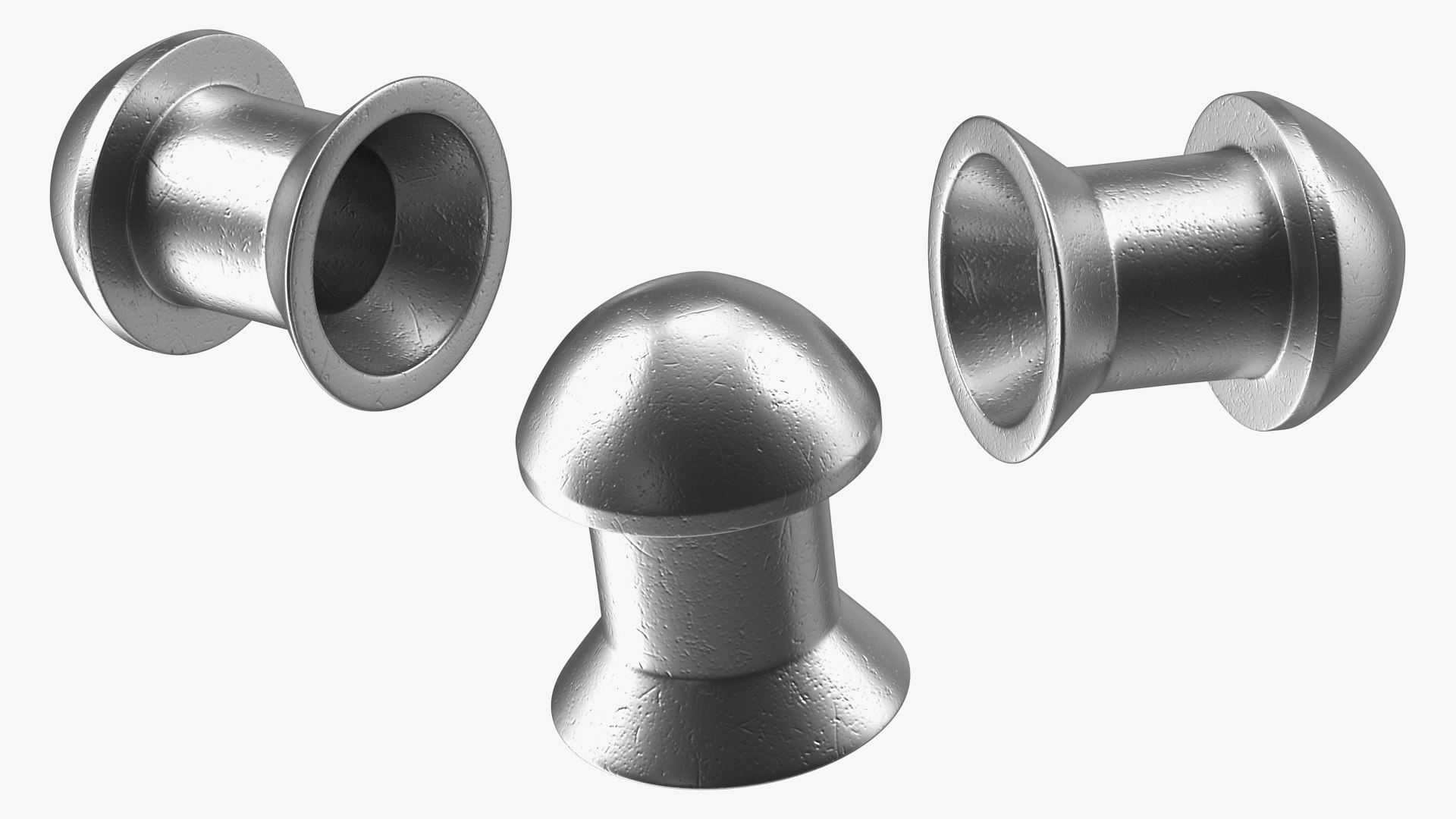 Sniper Light Airgun Pellets 3D model preview
