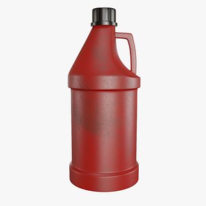 Round Gaming Jerry Can 3D model