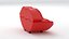 Lips Sofa Bundle model