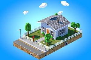 3D house home architecture