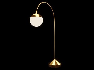 3D floor lamp m model