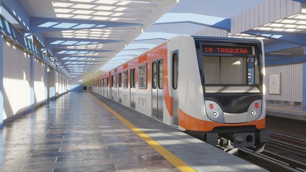 modelo 3d Metro, Ciudad de México - TurboSquid 1562855