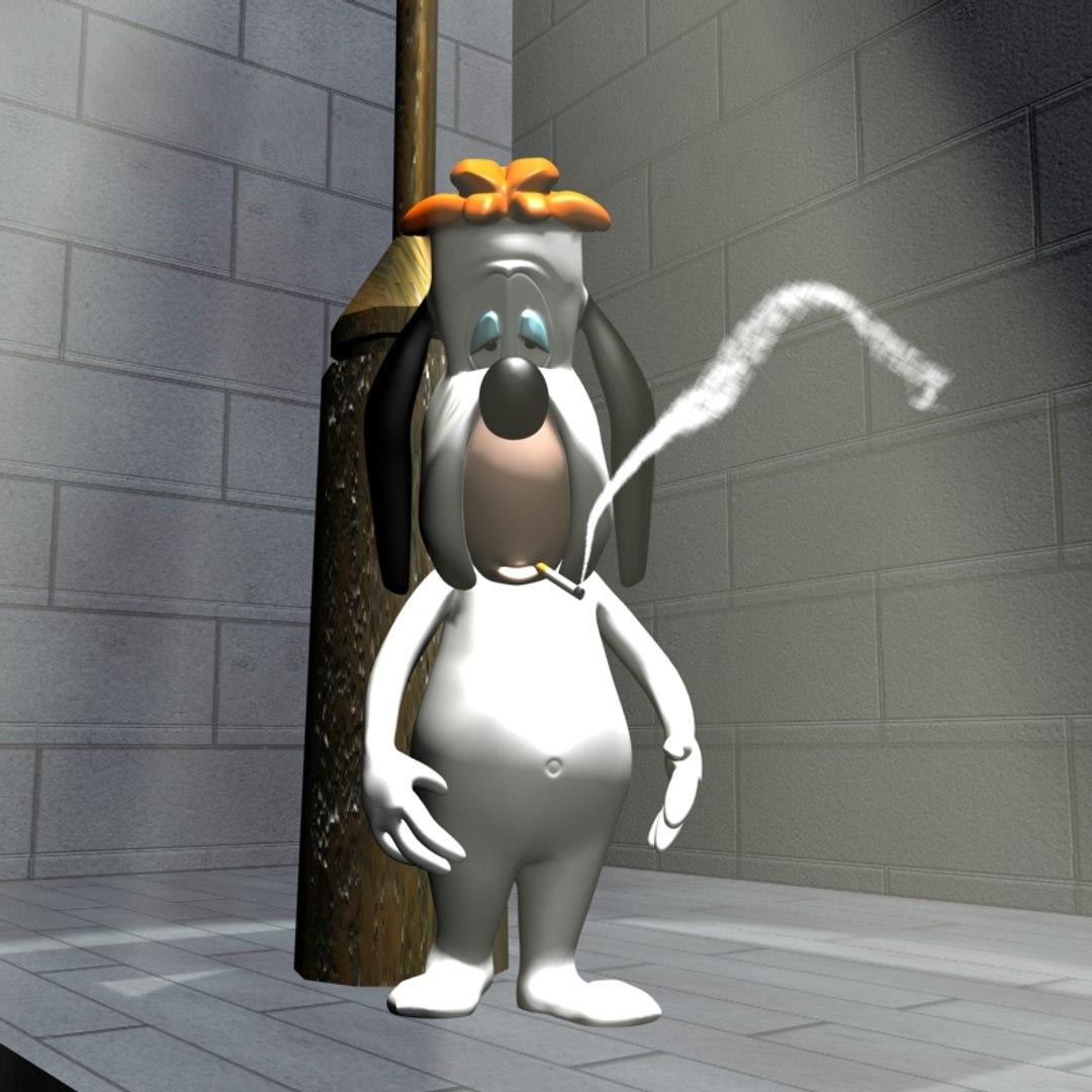 3d Happy Droopy Model