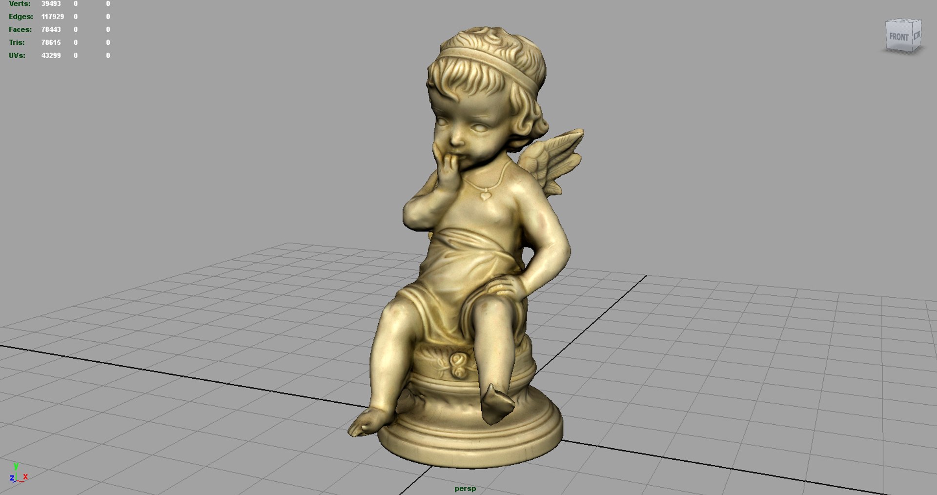 Cupid Angel Model - TurboSquid 1261582