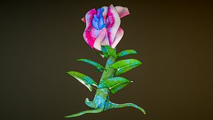 3D alien plant