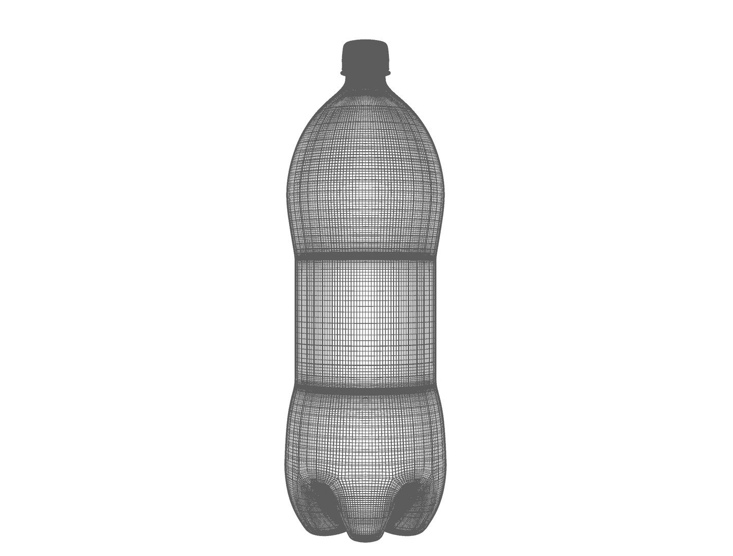 Plastic Soda Bottle 1 model TurboSquid 1920697