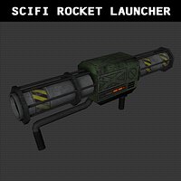 Scifi Rocket Launcher