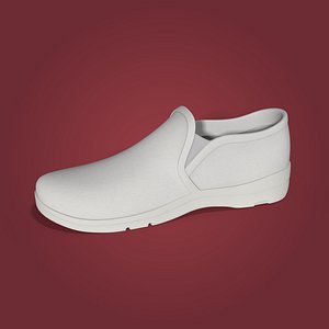 3D nurse shoes uniform model