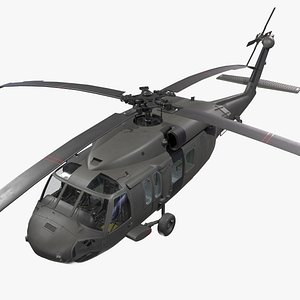 UH-60 Black Hawk Dark Static --37--