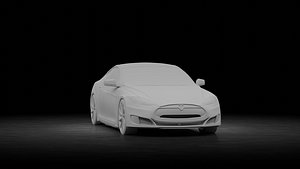 Tesla Model S 2016 3D model
