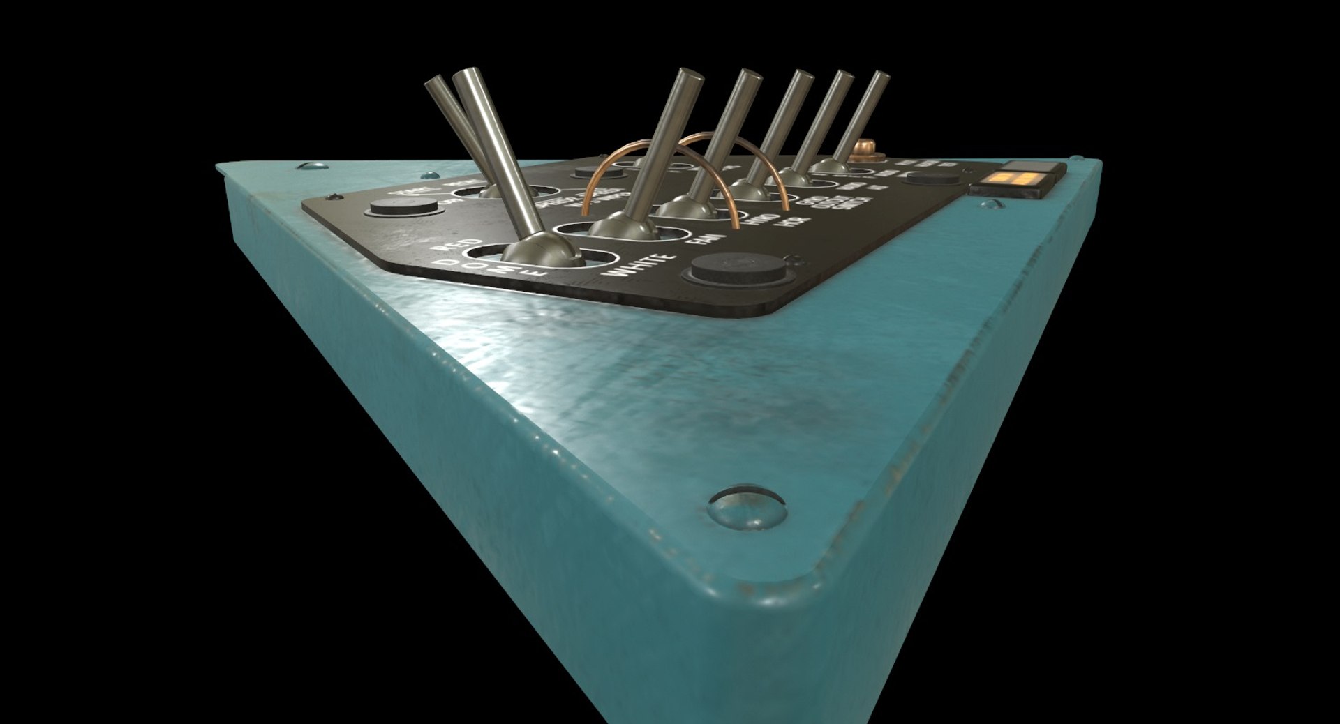 3D Left Triangular Panels Board Model - TurboSquid 1362060