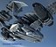 3D sci-fy dropship