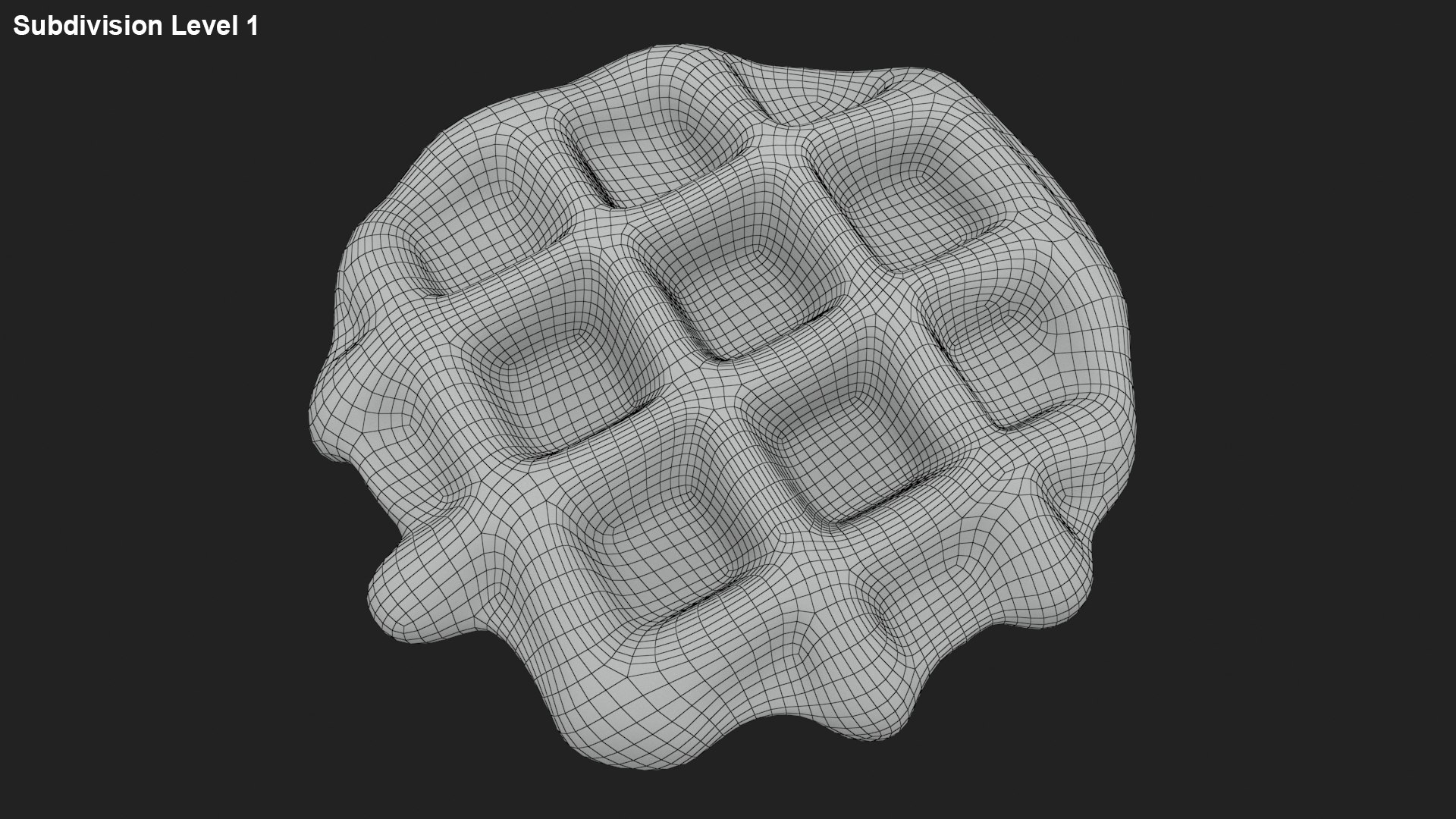 Waffle 3D Model - TurboSquid 1921002
