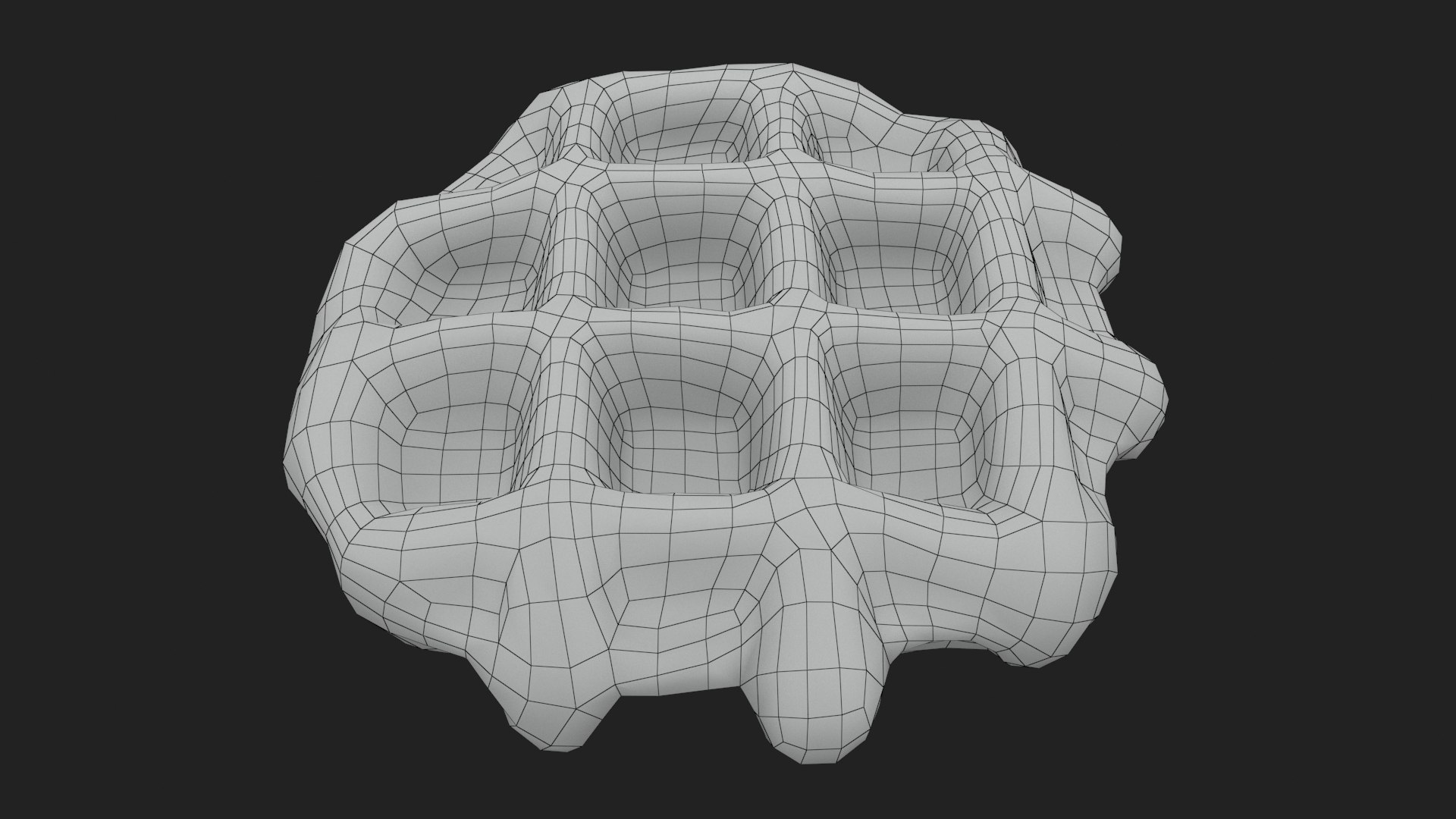 Waffle 3D Model - TurboSquid 1921002