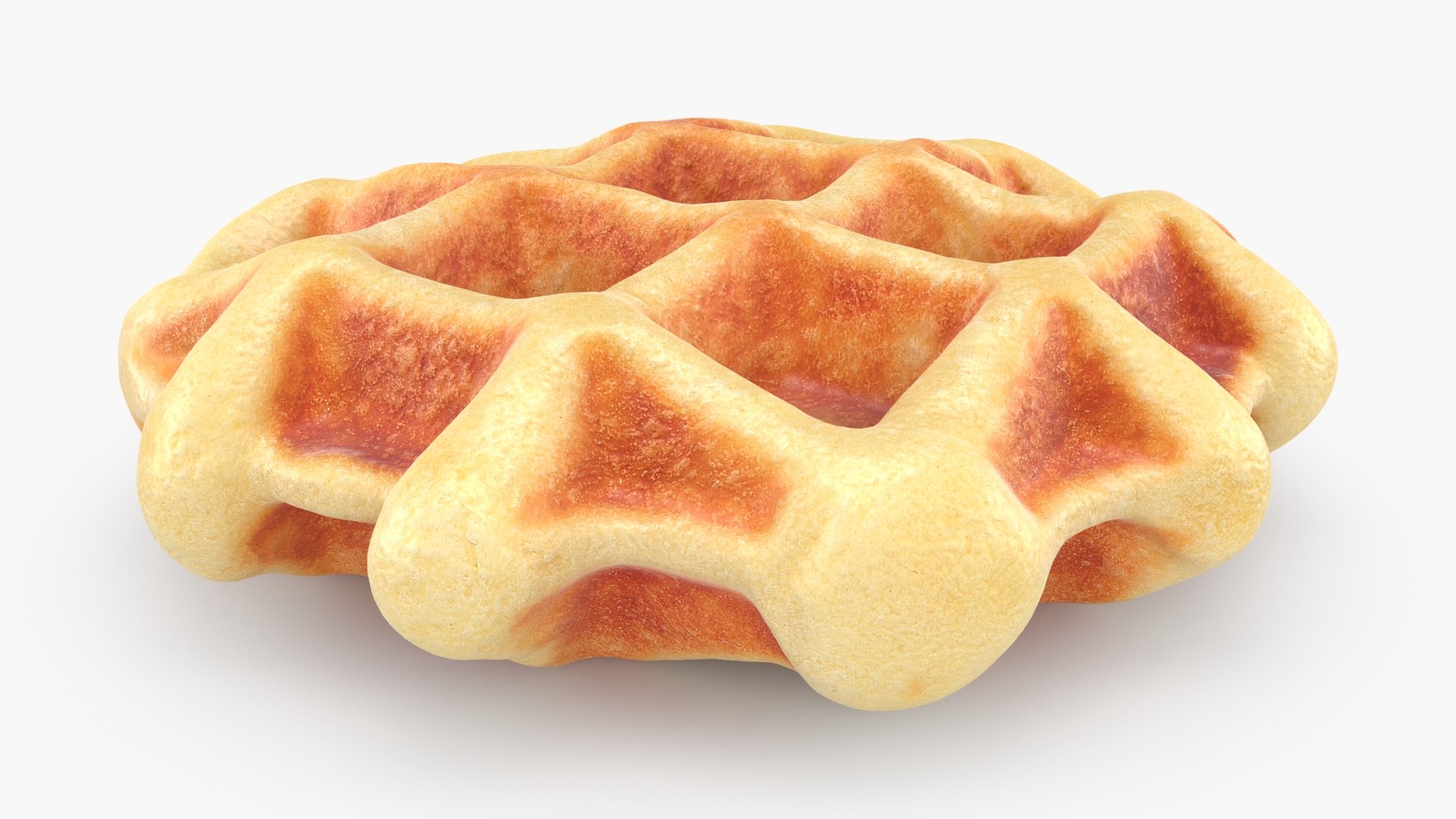 Waffle 3D Model - TurboSquid 1921002