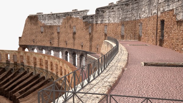 modelo 3d Arena del Coliseo Romano - TurboSquid 2385070