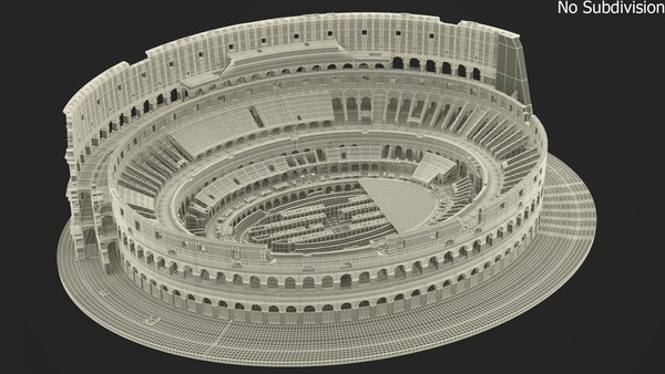 modelo 3d Arena del Coliseo Romano - TurboSquid 2385070