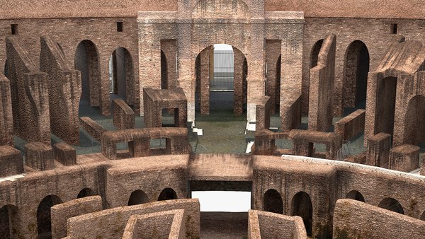 modelo 3d Arena del Coliseo Romano - TurboSquid 2385070