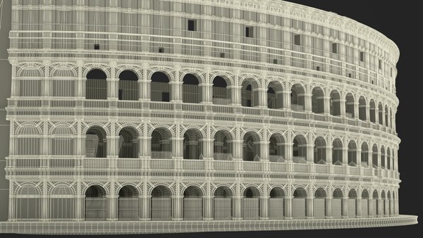modelo 3d Arena del Coliseo Romano - TurboSquid 2385070