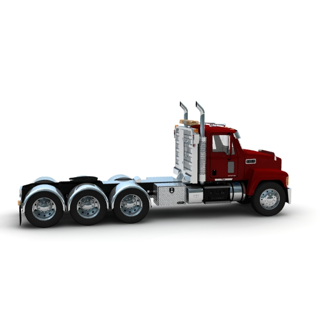 Mack Chu Truck Heavy 3d Lw