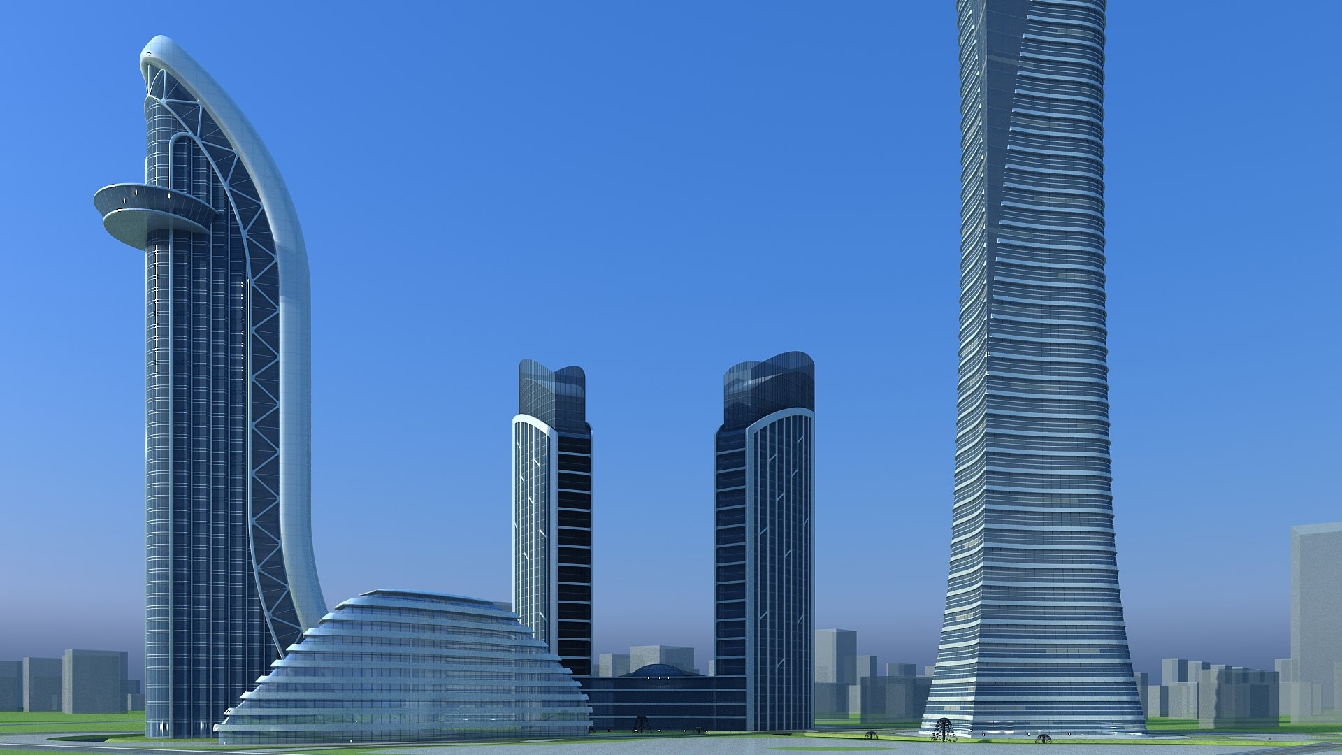 Modern Building 42 Model - TurboSquid 1807922