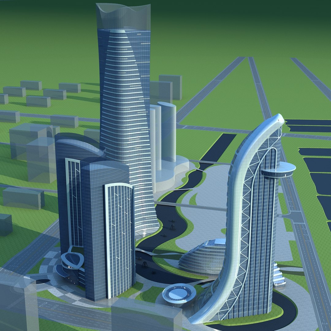 Modern Building 42 Model - TurboSquid 1807922