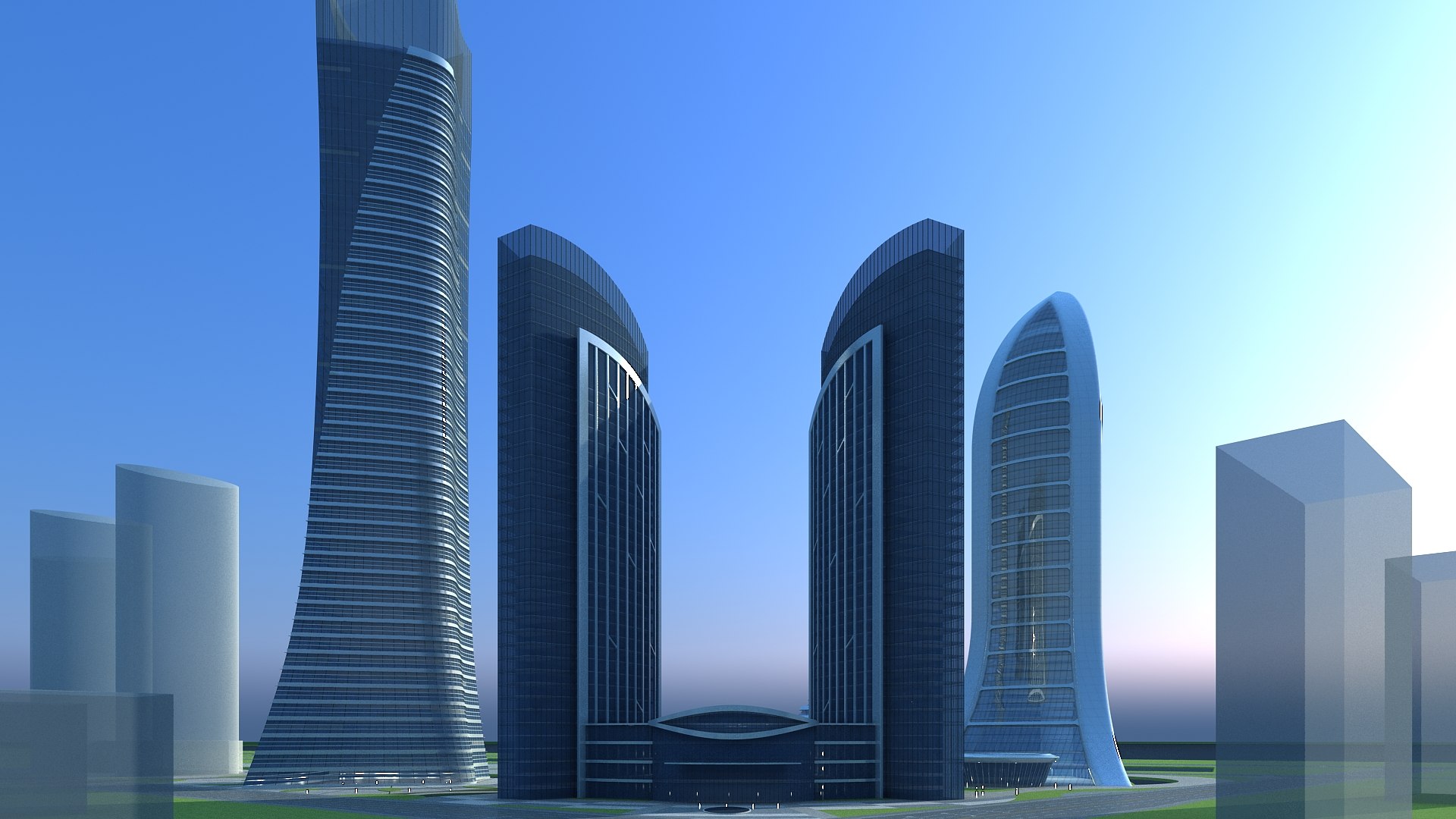 Modern Building 42 Model - TurboSquid 1807922