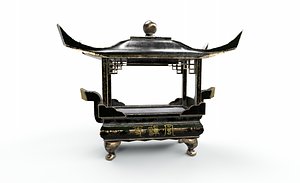 3D temple square censer ar