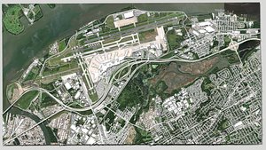 Philadelphia International Airport 3D