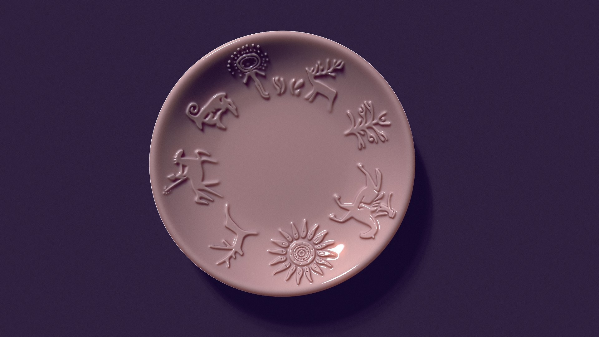  plate shape with petroglyphs diameter - 140mm for casting 3D https://p.turbosquid.com/ts-thumb/Ud/gH3Pnc/Oi/02/jpg/1734547159/1920x1080/fit_q87/2271475c6d93d613486aee4a143d79d5950080c0/02.jpg