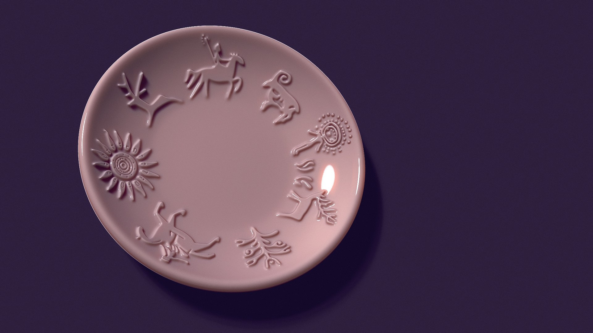  plate shape with petroglyphs diameter - 140mm for casting 3D https://p.turbosquid.com/ts-thumb/Ud/gH3Pnc/wR/05/jpg/1734547164/1920x1080/fit_q87/6ab8a09ac9a4df7b9a2d469328f8cf4072b430fe/05.jpg