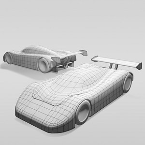 car group c variants 3D model