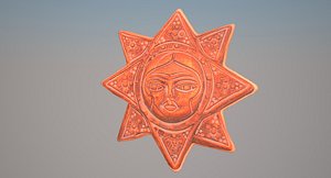 3d model star decorate