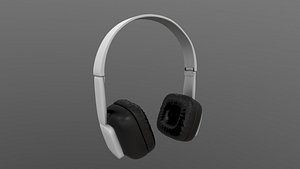 3D HeadPhone BW model