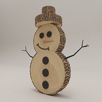 Snowman woodman